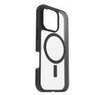 OtterBox React Series para MagSafe para Apple iPhone 16 Pro, Black Crystal