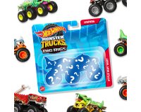 Hot Wheels Monster Trucks Big Rigs, 1:64 Scale Die-Cast Toy Truck with 6 Wheels (Styles May Vary)