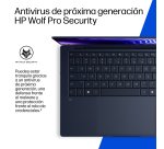 HP EliteBook X G2q 14 inch Notebook Next Gen AI PC Wolf Pro Security Edition Copilot+ PC Snapdragon X1P-42-100 Portátil 35,6 cm (14") WUXGA 32 GB LPDDR5x-SDRAM 1 TB SSD Wi-Fi 7 (802.11be) Windows 11 Pro Azul