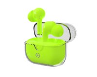 Celly CLEAR Headphones True Wireless Stereo (TWS) In-ear Calls/Music USB Type-C Bluetooth Green