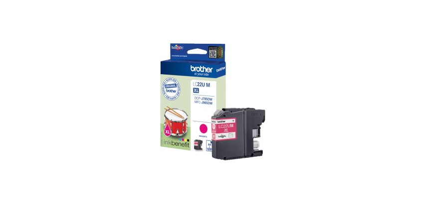 Brother - Cartuccia - Magenta - LC22UM - 2.400 pag