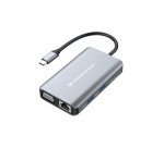 Conceptronic DONN21G laptop dock/port replicator Wired USB 3.2 Gen 1 (3.1 Gen 1) Type-C Grey