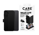 PanzerGlass CARE™ by ® Wallet Case w. Kickstand Samsung Galaxy M17 5G | A17 | A17 5G protective phone case Black Cover