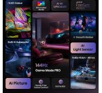 Hisense 100E7Q PRO 2.54 m (100") 4K Ultra HD Smart TV Wi-Fi Black