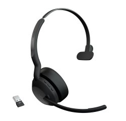Jabra Evolve2 55 Auriculares Inalámbrico Diadema Oficina/Centro de llamadas USB Tipo C Bluetooth Base de carga