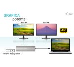 i-tec USB-C Metal Nano 2x Display Docking Station + Power Delivery 100 W