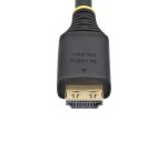 StarTech.com Câble HDMI Haute Vitesse de 5 m avec Connecteurs à Verrouillage, 4K 60 Hz/1440p 144 Hz, HDR10/HDCP 2.2/ARC, 18 Gbps, Câble UHD HDMI pour Téléviseur/Moniteur/Écran, Gaine TPE