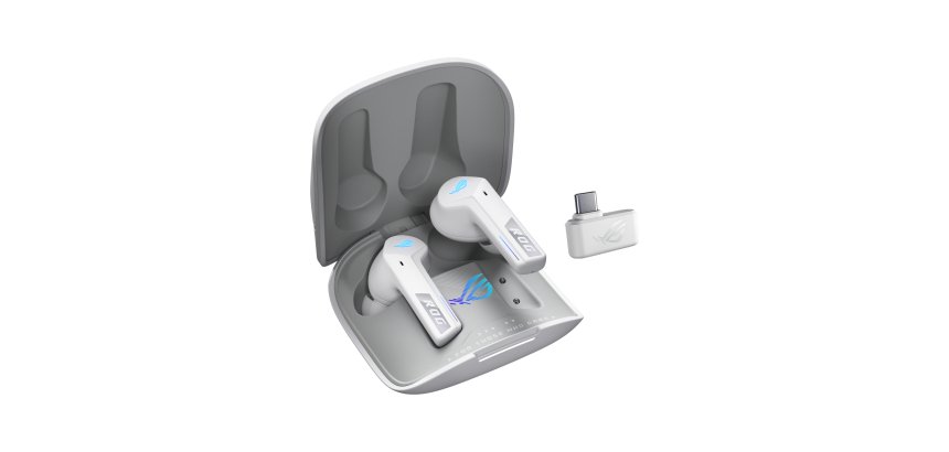 ASUS ROG Cetra True Wireless Speednova Auricolare True Wireless Stereo (TWS) In-ear Gaming Bluetooth Bianco