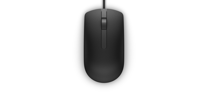 DELL Souris filaire - MS116 - noire - (RTL BOX)