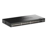 D-Link DGS-1530-52/E commutateur réseau Géré L2 Gigabit Ethernet (10/100/1000) Noir