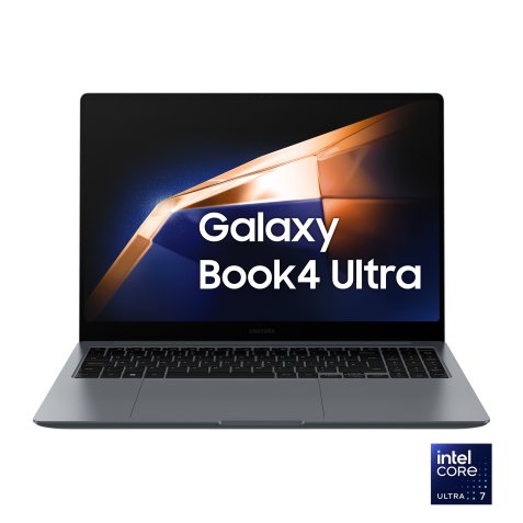 Samsung Galaxy Book4 Ultra Intel Core Ultra 7 155H Laptop 40.6 cm (16") Touchscreen WQXGA+ 16 GB LPDDR5x-SDRAM 1 TB SSD NVIDIA GeForce RTX 4050 Wi-Fi 6E (802.11ax) Windows 11 Pro Grey