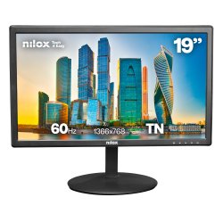Nilox NXM19FHD11 computer monitor 47 cm (18.5") 1366 x 768 pixels HD LED Black