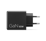 Lenovo Dual USB-C 65W GaN Charger Universal Black AC Indoor