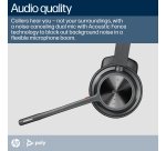HP Poly Voyager 4310-M Microsoft Teams Certified USB-C Headset +BT700 dongle +Charging Stand