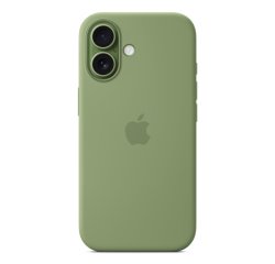 Apple iPhone 17 Silicone Case with MagSafe – Light Moss