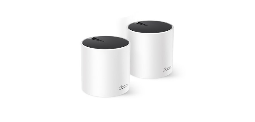 TP-Link DECO X55 (2-Pack) Bi-bande (2,4 GHz / 5 GHz) Wi-Fi 6 (802.11ax) Blanc 3 Interne