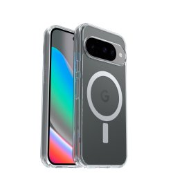 OtterBox Symmetry Clear with Magnets Series pour Google Pixel 10/Pixel 10 Pro, transparente