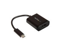 StarTech.com Adaptateur USB-C vers DisplayPort - 4K 60Hz/8K 30Hz - Dongle USB Type-C vers DP 1.4 HBR2 - Adaptateur USB-C Vidéo Compact (DP Alt Mode) - Compatible Thunderbolt 3 - Noir