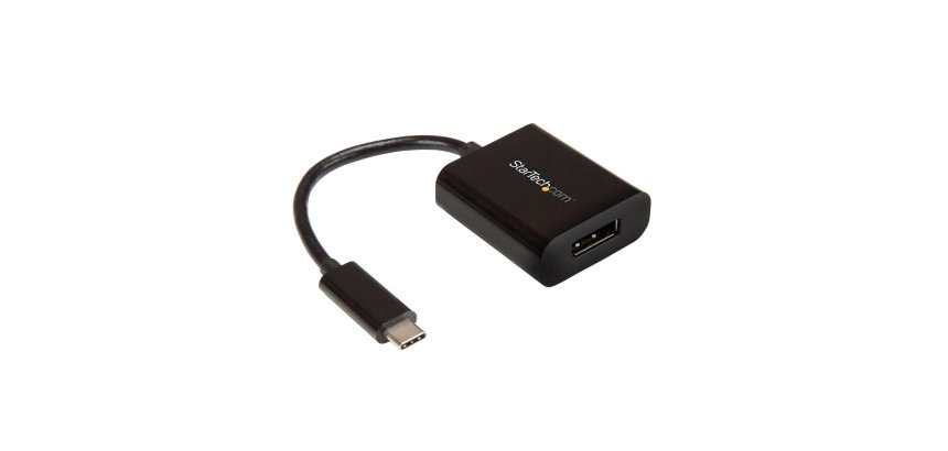 StarTech.com USB-C naar DisplayPort Adapter - 4K 60Hz/8K 30Hz - USB Type-C naar DP 1.4 HBR2 Dongle - Compacte USB-C (DP Alt Mode) Video Converter - Compatibel met Thunderbolt 3