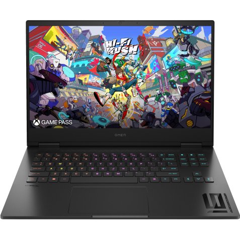 OMEN by HP OMEN 16-wf1007nl Intel® Core™ i9 i9-14900HX Computer portatile 40,9 cm (16.1") Quad HD 32 GB DDR5-SDRAM 2 TB SSD NVIDIA GeForce RTX 4070 Wi-Fi 6E (802.11ax) Windows 11 Home Nero