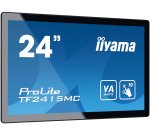 iiyama ProLite TF2415MC-B2 écran plat de PC 60,5 cm (23.8") 1920 x 1080 pixels Full HD LED Écran tactile Multi-utilisateur Noir