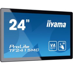 iiyama ProLite TF2415MC-B2 écran plat de PC 60,5 cm (23.8") 1920 x 1080 pixels Full HD LED Écran tactile Multi-utilisateur Noir