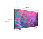 Samsung TV Crystal UHD 4K 98” UE98DU9070UXZT Smart TV Wi-Fi Graphite Black 2024, Processore Crystal 4K, 4K Upscaling, Slim Look, OTS Lite