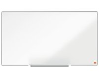 Tableau blanc nobo widescreen 40\" emaille cadre mince       systeme invisamount fixation  masquee 89x50cm