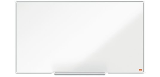 Tableau blanc nobo widescreen 40\" emaille cadre mince       systeme invisamount fixation  masquee 89x50cm