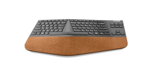 Lenovo Go Wireless Split teclado Oficina RF inalámbrico Español Gris