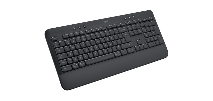 Logitech Signature K650 clavier Bureau Bluetooth QWERTY US International Graphite