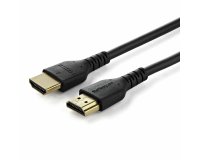 StarTech.com Câble HDMI 2.0 de 1,5m avec Ethernet Certifié Premium, Haute Débit UHD 4K 60Hz HDR Durable, Cordon HDMI Mâle vers Mâle M/M Robuste avec Fibre d'Aramide, TPE, Moniteurs, Télévisieurs et Écrans Ultra HD