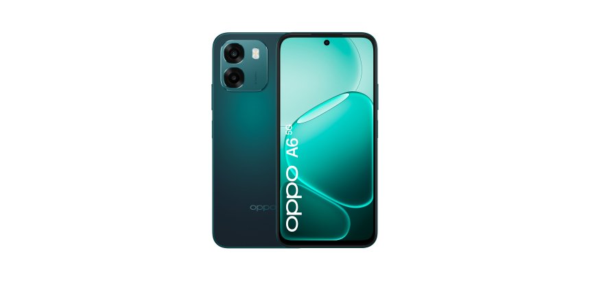 OPPO A6 5G 17.1 cm (6.75") Dual SIM Android 15 USB Type-C 6 GB 256 GB 6550 mAh Black