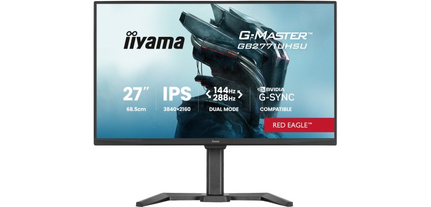 iiyama G-MASTER GB2771UHSU-B1 Flachbildschirm für PC 68,6 cm (27") 3840 x 2160 Pixel 4K Ultra HD LED Schwarz