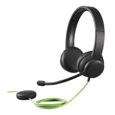 Acer GP.HDS11.01N auricular y casco Auriculares Alámbrico Diadema Llamadas/Música Negro