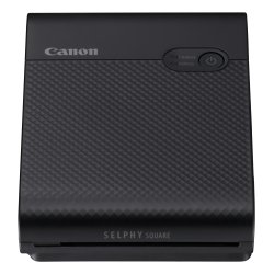 Canon SELPHY SQUARE QX10 mobiler WLAN-Farbfotodrucker, Schwarz