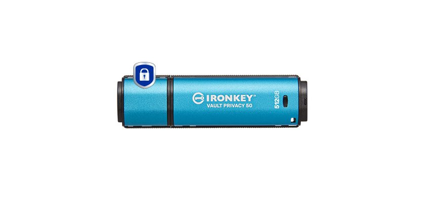 Kingston Technology IronKey 512Go Vault Privacy 50 chiffrée AES-256, FIPS 197
