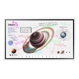 Samsung WM55B pizarra blanca interactiva 139,7 cm (55") 3840 x 2160 Pixeles Pantalla táctil Gris, Blanco