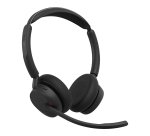 Jabra Evolve3 45 Wireless Headset Headband Office/Call Center USB Type-C Bluetooth Black