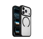 OtterBox React MagSafe Series pour Apple iPhone 17 Pro, noir Crystal, transparente/noir