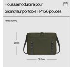 HP Housse modulaire pour PC portable 15,6 pouces