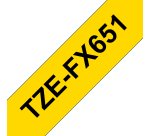 Brother TZe-FX651 - flexible tape - 1 cassette(s) - Roll (2.4 cm x 8 m)