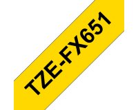 Brother TZe-FX651 - flexible tape - 1 cassette(s) - Roll (2.4 cm x 8 m)