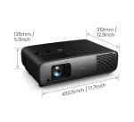 BenQ W4100i Standard throw projector 3200 ANSI lumens DLP UHD 4K (3840x2160) 3D Black