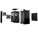 be quiet! Pure Base 501 Noir | Boîtier PC , Mini ATX / Micro ATX / ATX, 2 ventilateurs Pure Wings 3 140 mm PWM