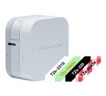 Brother PT-P300BT label printer Direct thermal 180 x 180 DPI 20 mm/sec TZe Bluetooth