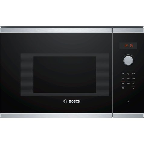 BOSCH Micro ondes Encastrable BFL523MS1F, Série 4, AutoPilot7, 20 litres