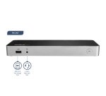 StarTech.com Station d'Accueil USB C - Double Écran HDMI & DisplayPort 4K 30Hz - Dock USB Type-C pour PC Portable 60W PD, SD, Hub 4 ports USB-A 3.0, GbE, Audio - Compatible Thunderbolt 3