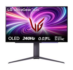 LG 27GS95QE-B pantalla para PC 67,3 cm (26.5") 2560 x 1440 Pixeles Quad HD OLED Negro