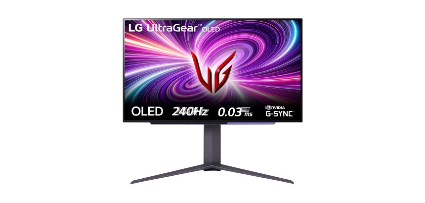 LG 27GS95QE-B écran plat de PC 67,3 cm (26.5") 2560 x 1440 pixels Quad HD OLED Noir